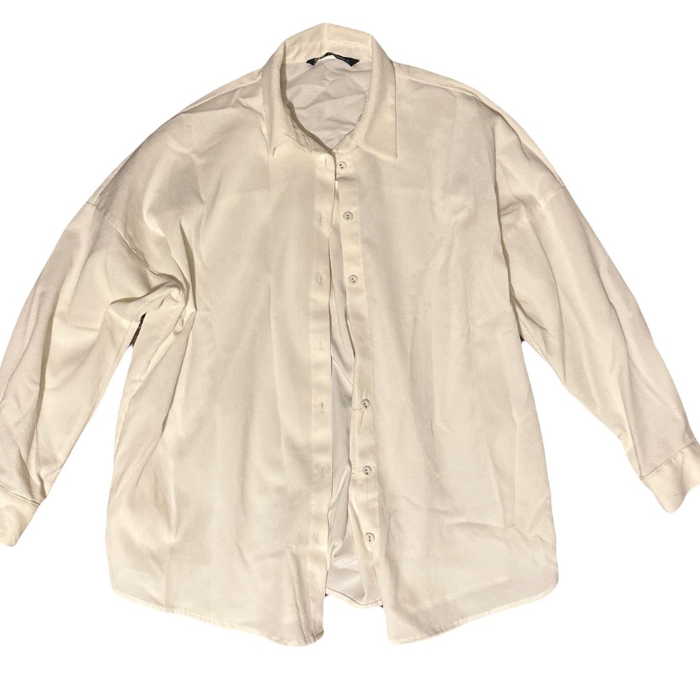 Zara Oversized Corduroy Shirt
